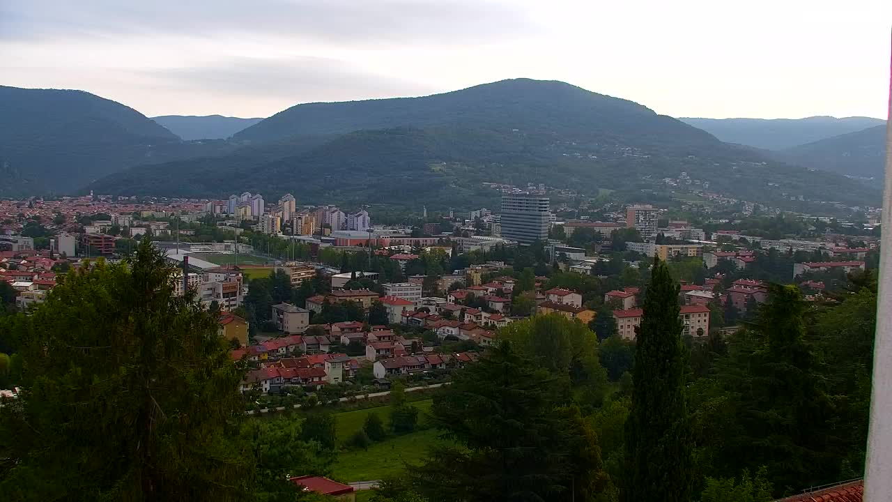 Nova Gorica in Gorica: Čudovit Razgled iz Frančiškanskega Samostana Kostanjevica
