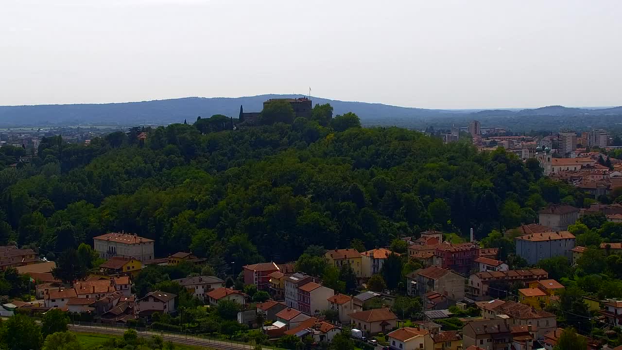Nova Gorica in Gorica: Čudovit Razgled iz Frančiškanskega Samostana Kostanjevica