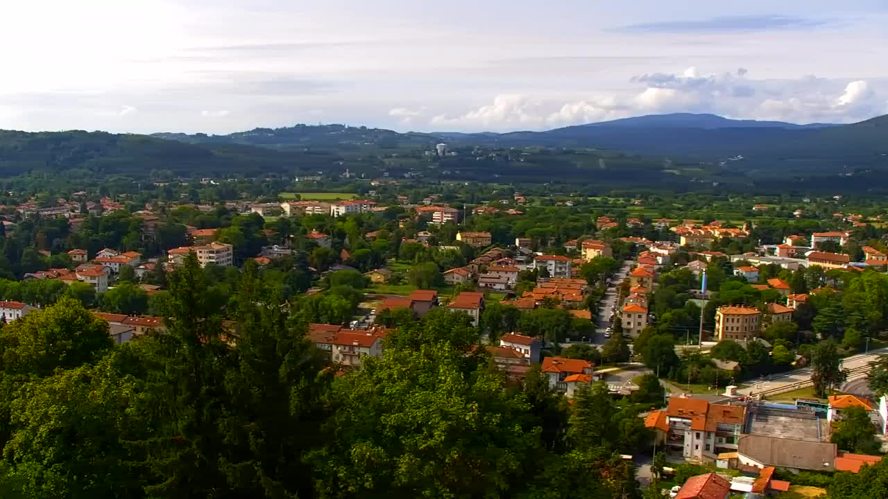 Nova Gorica et Gorizia : Vue Imprenable depuis le Monastère Franciscain de Kostanjevica