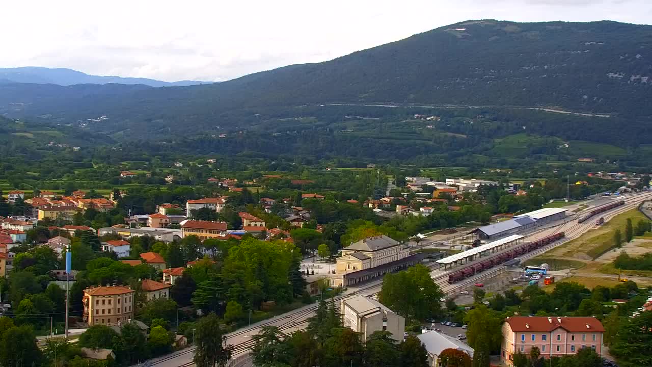 Nova Gorica et Gorizia : Vue Imprenable depuis le Monastère Franciscain de Kostanjevica