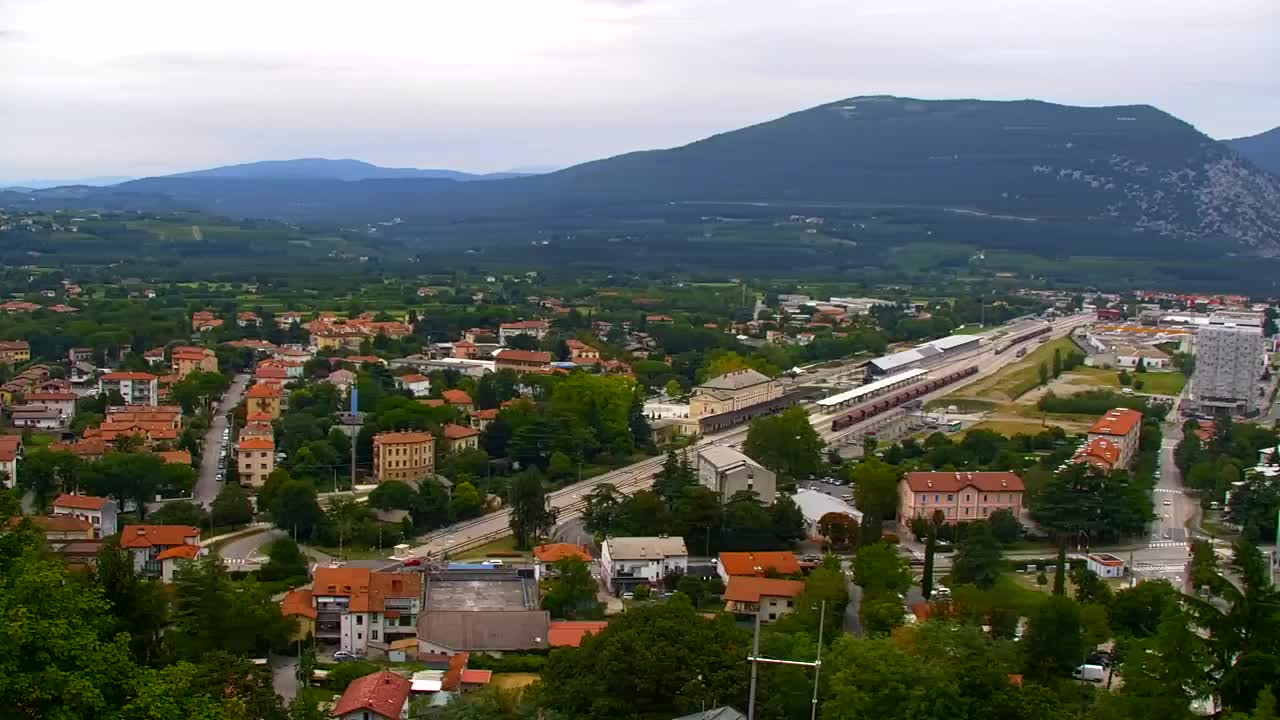 Nova Gorica in Gorica: Čudovit Razgled iz Frančiškanskega Samostana Kostanjevica