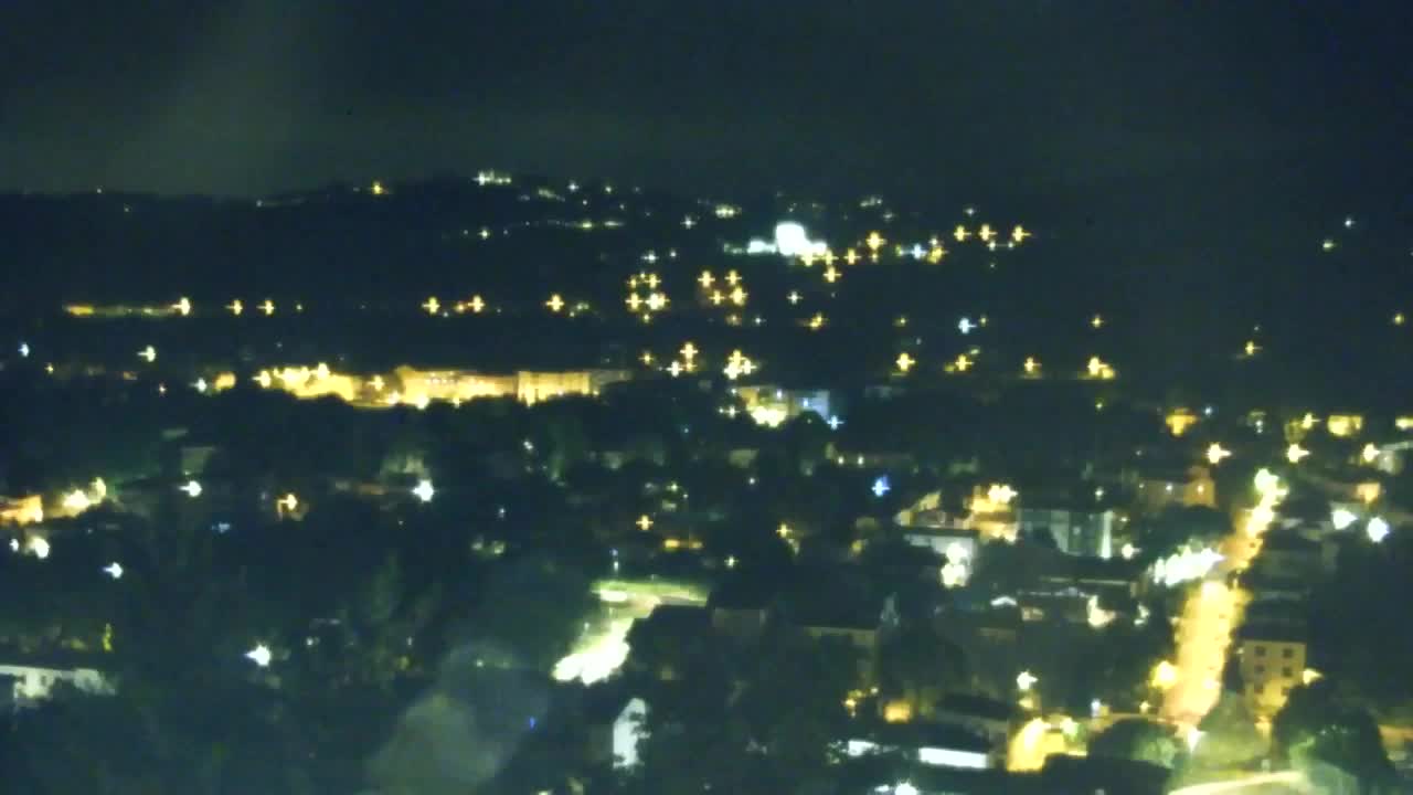 Nova Gorica in Gorica: Čudovit Razgled iz Frančiškanskega Samostana Kostanjevica