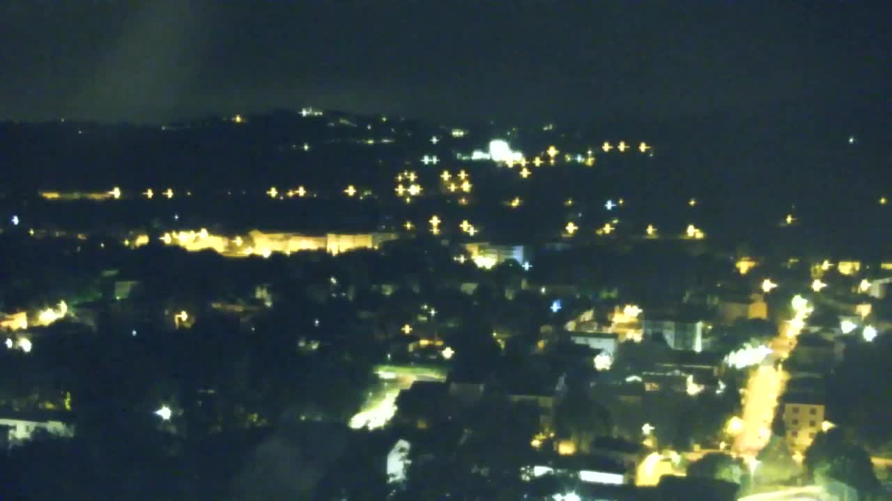 Nova Gorica in Gorica: Čudovit Razgled iz Frančiškanskega Samostana Kostanjevica