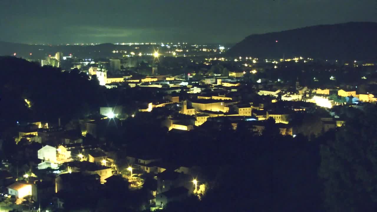 Nova Gorica i Gorica: Prekrasan Pogled iz Franjevačkog Samostana Kostanjevica