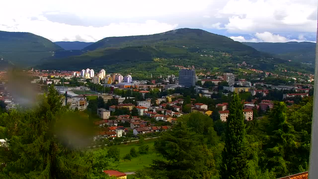Nova Gorica i Gorica: Prekrasan Pogled iz Franjevačkog Samostana Kostanjevica
