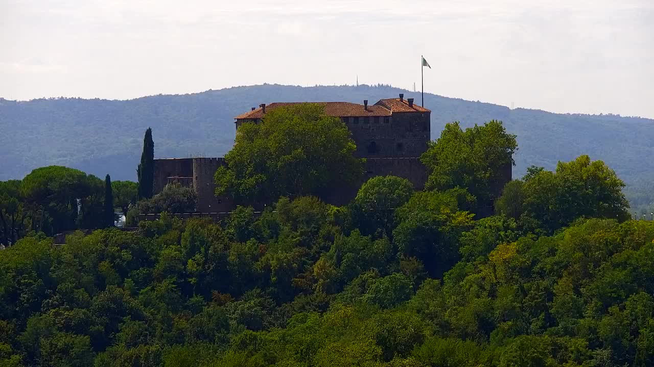 Nova Gorica i Gorica: Prekrasan Pogled iz Franjevačkog Samostana Kostanjevica