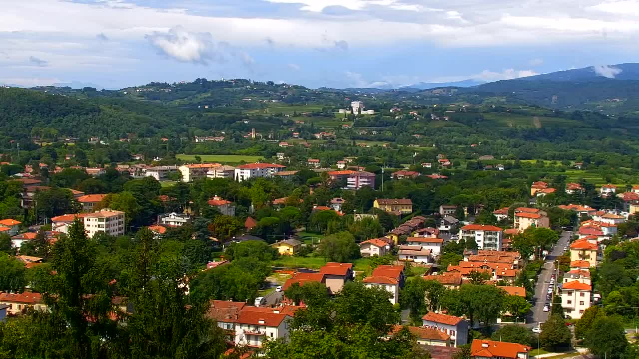 Nova Gorica et Gorizia : Vue Imprenable depuis le Monastère Franciscain de Kostanjevica