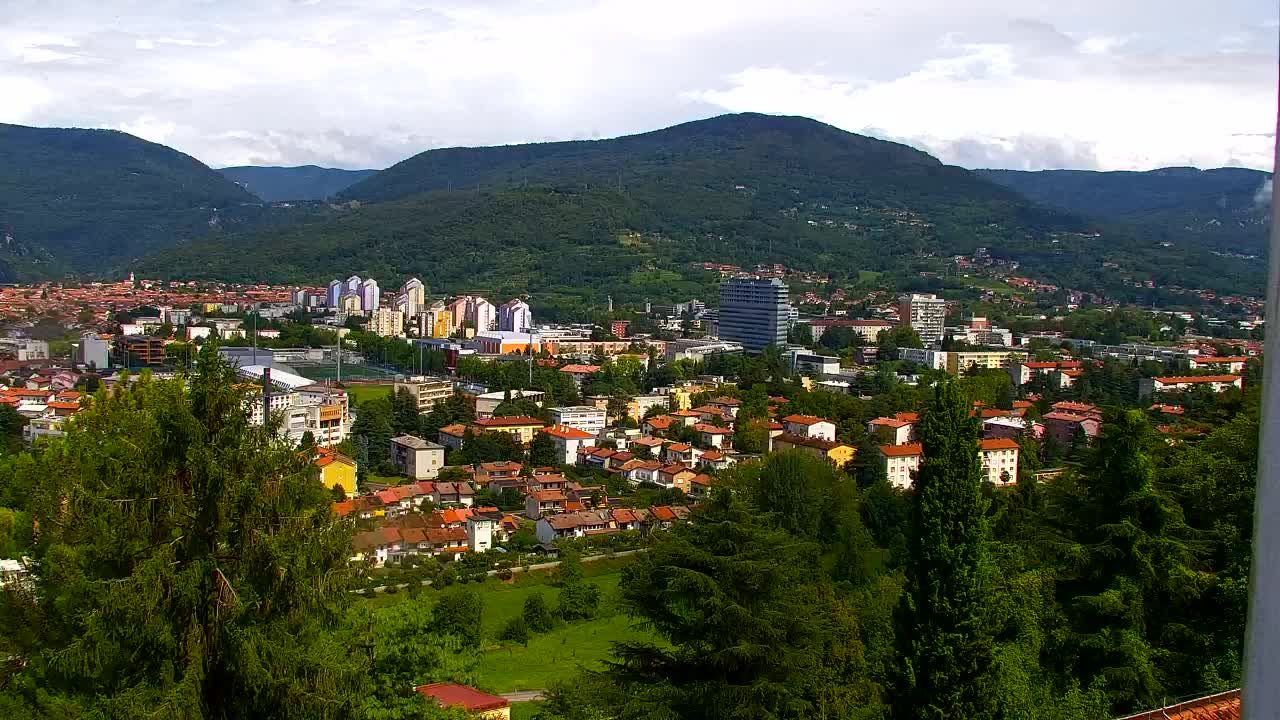 Nova Gorica in Gorica: Čudovit Razgled iz Frančiškanskega Samostana Kostanjevica