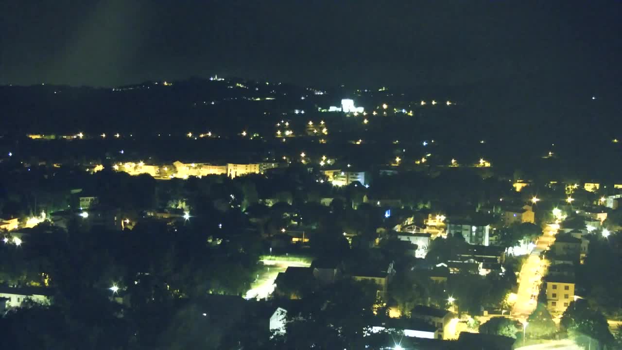 Nova Gorica in Gorica: Čudovit Razgled iz Frančiškanskega Samostana Kostanjevica