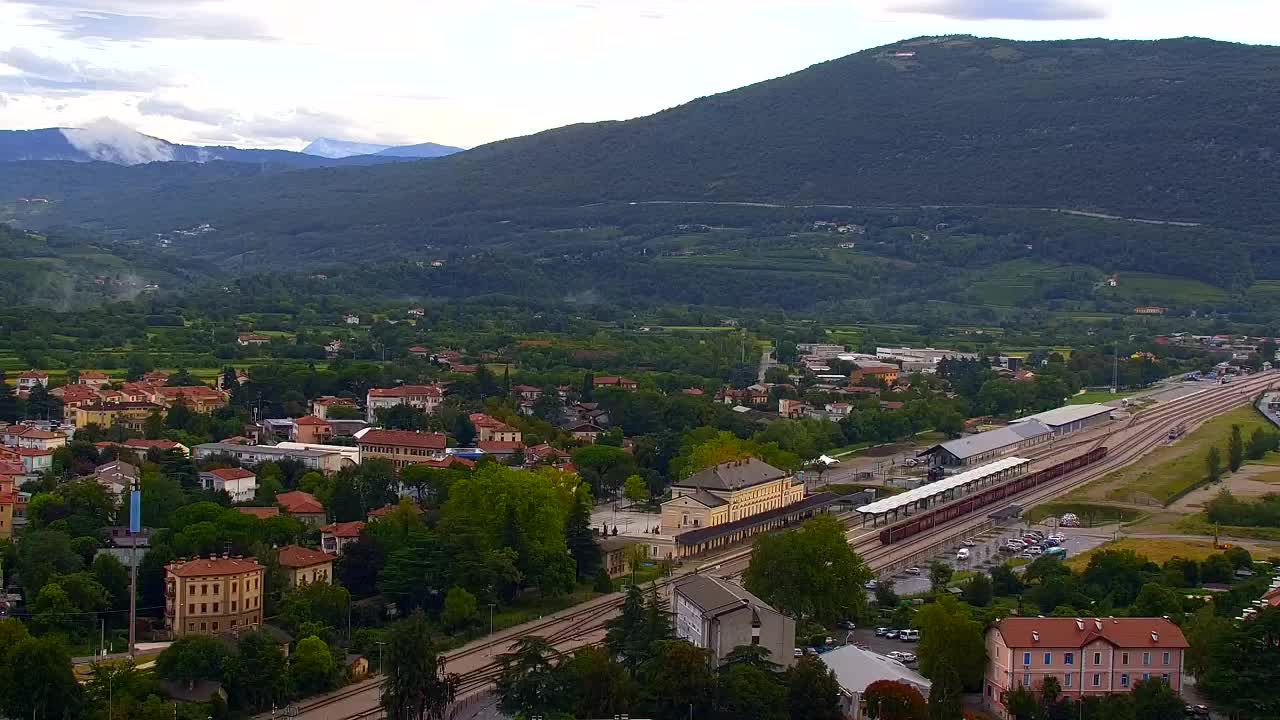 Nova Gorica et Gorizia : Vue Imprenable depuis le Monastère Franciscain de Kostanjevica