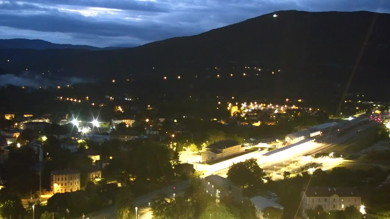 Nova Gorica i Gorica: Prekrasan Pogled iz Franjevačkog Samostana Kostanjevica