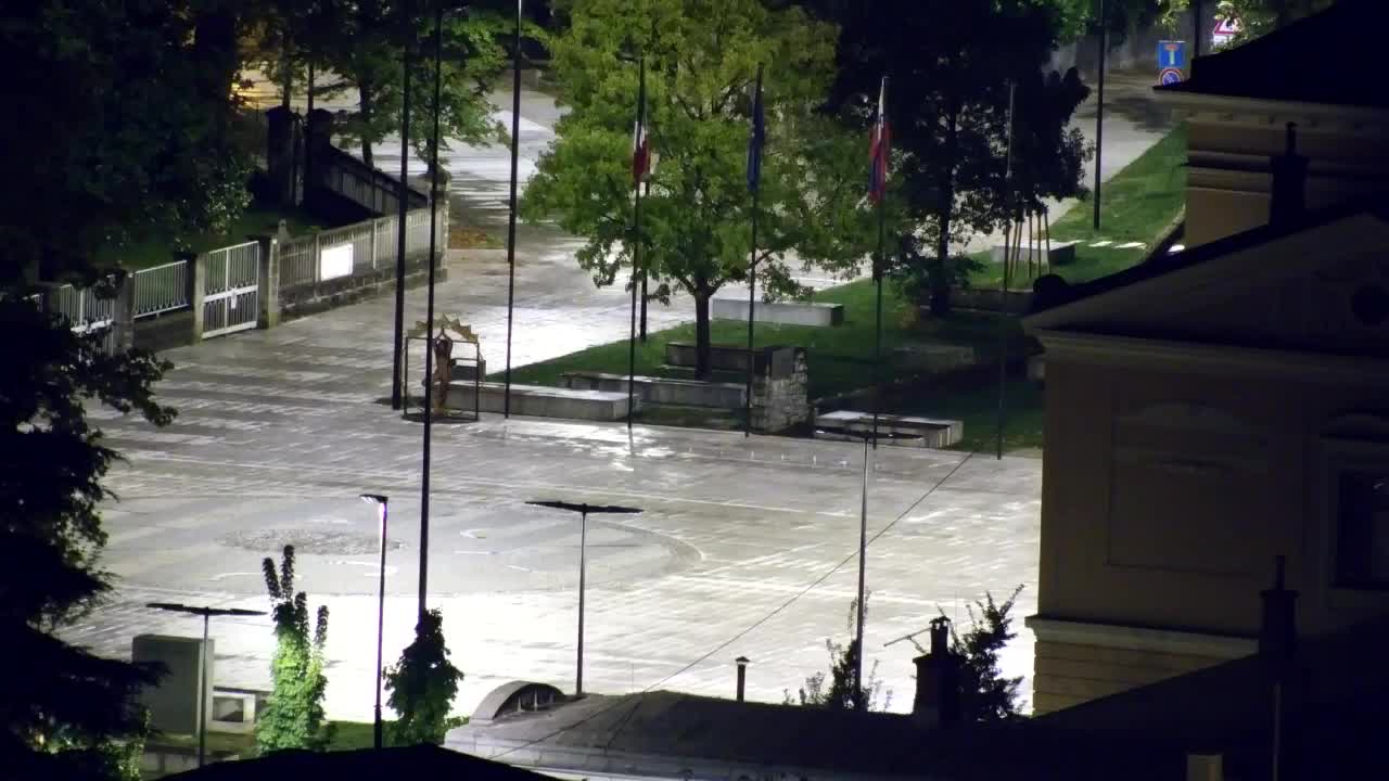 Nova Gorica i Gorica: Prekrasan Pogled iz Franjevačkog Samostana Kostanjevica