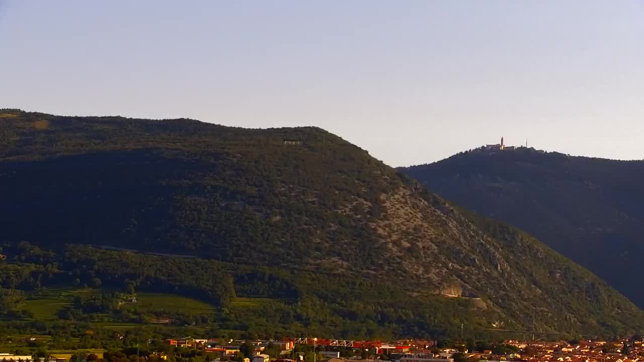 Nova Gorica in Gorica: Čudovit Razgled iz Frančiškanskega Samostana Kostanjevica