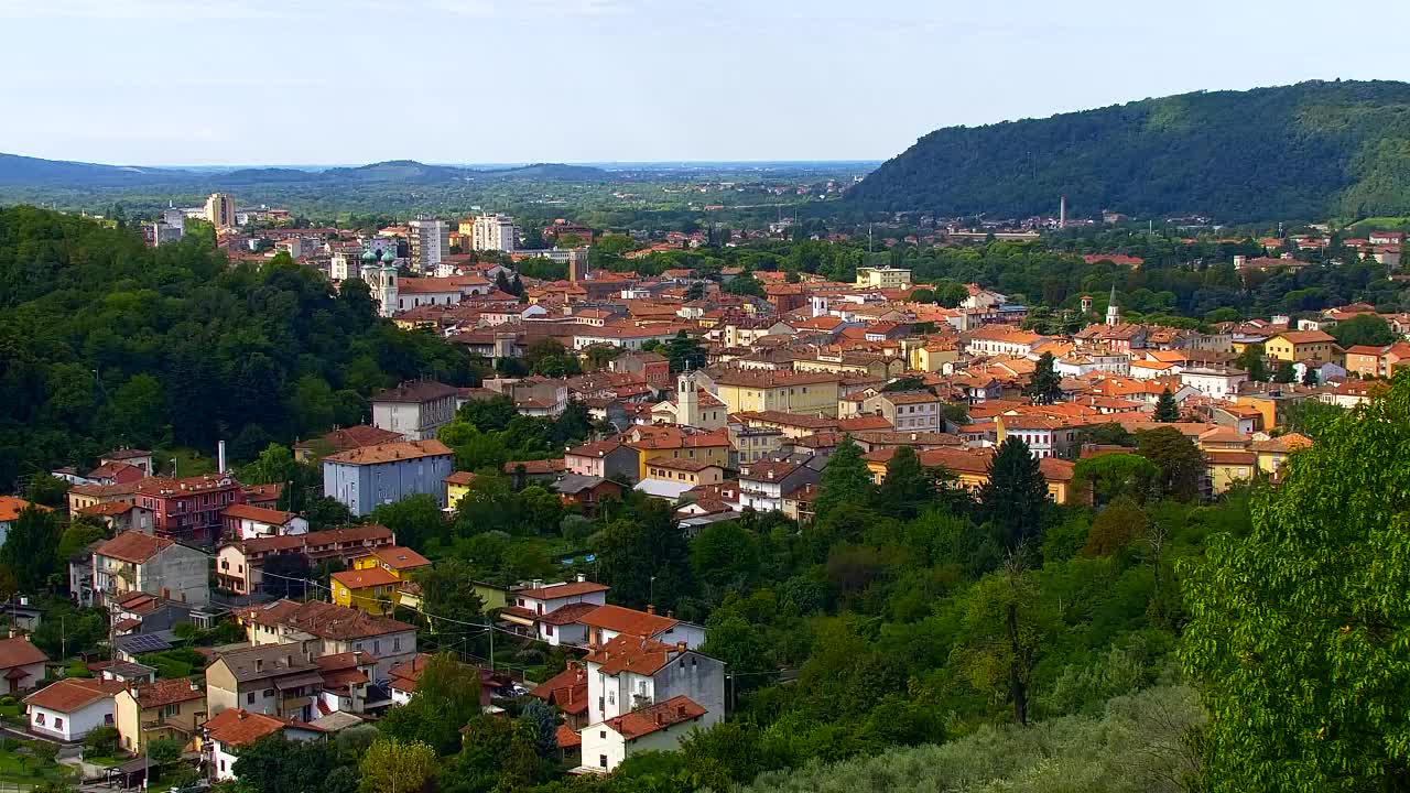 Nova Gorica in Gorica: Čudovit Razgled iz Frančiškanskega Samostana Kostanjevica