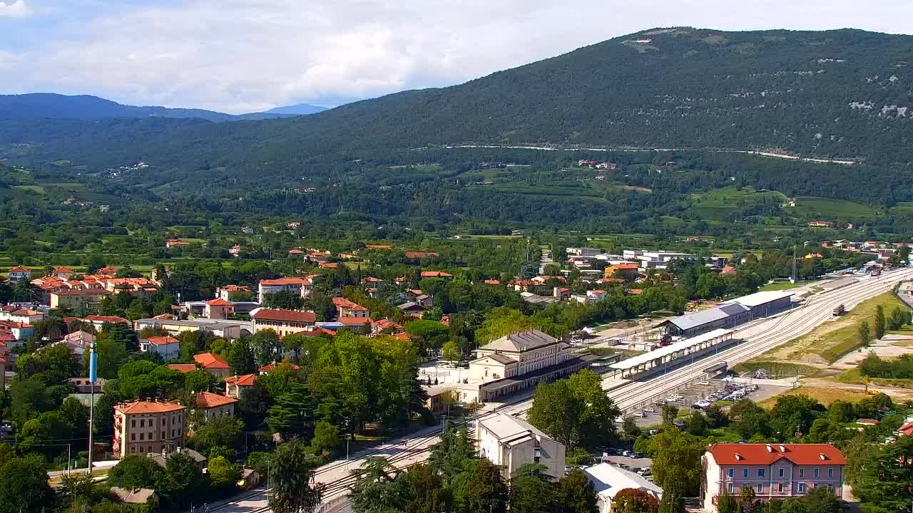 Nova Gorica in Gorica: Čudovit Razgled iz Frančiškanskega Samostana Kostanjevica