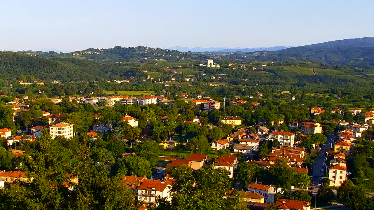 Nova Gorica in Gorica: Čudovit Razgled iz Frančiškanskega Samostana Kostanjevica