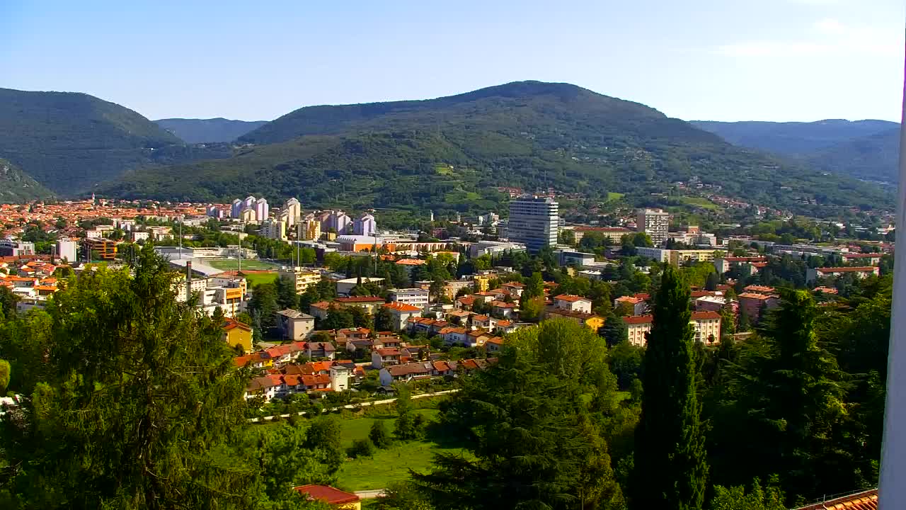 Nova Gorica et Gorizia : Vue Imprenable depuis le Monastère Franciscain de Kostanjevica