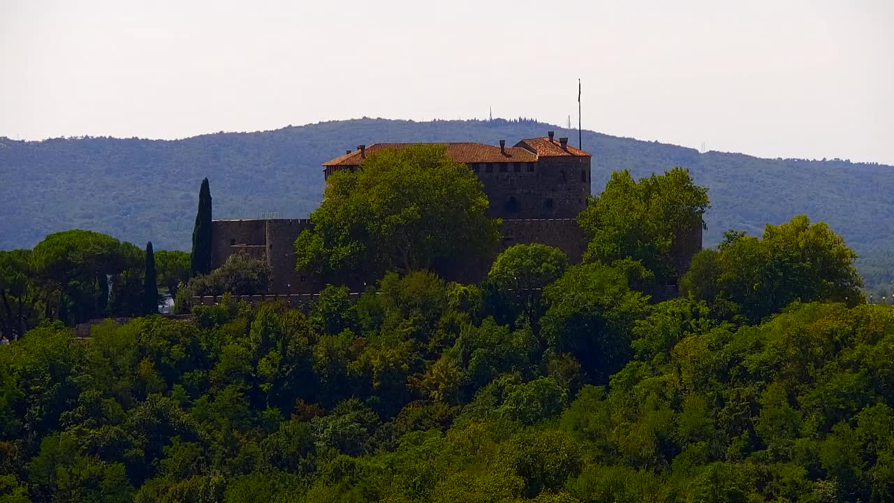 Nova Gorica i Gorica: Prekrasan Pogled iz Franjevačkog Samostana Kostanjevica