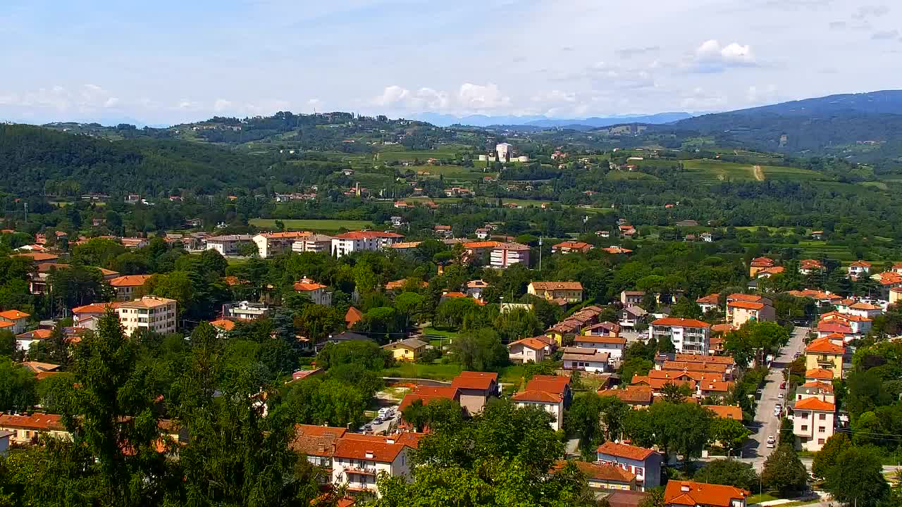 Nova Gorica in Gorica: Čudovit Razgled iz Frančiškanskega Samostana Kostanjevica