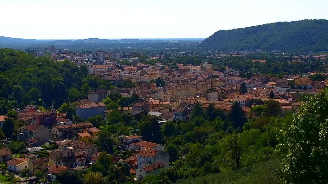 Nova Gorica in Gorica: Čudovit Razgled iz Frančiškanskega Samostana Kostanjevica