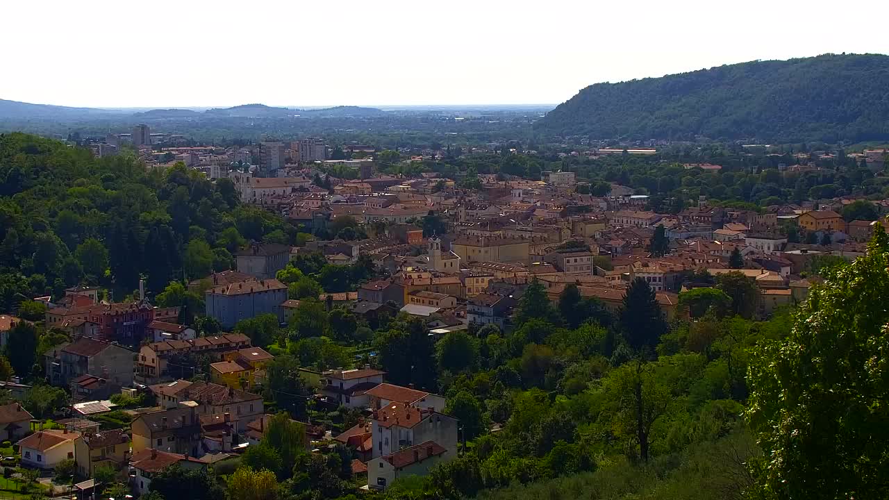 Nova Gorica in Gorica: Čudovit Razgled iz Frančiškanskega Samostana Kostanjevica