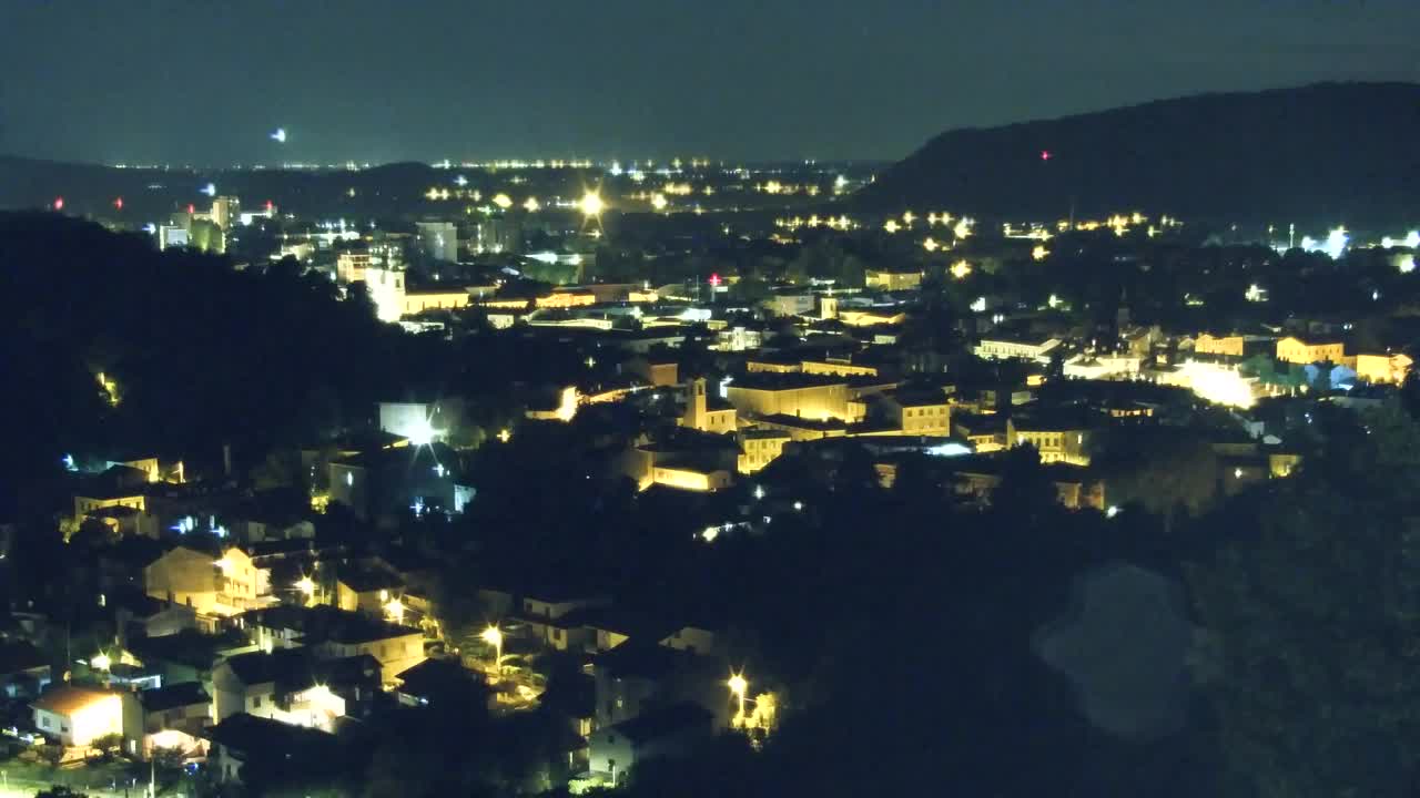 Nova Gorica i Gorica: Prekrasan Pogled iz Franjevačkog Samostana Kostanjevica