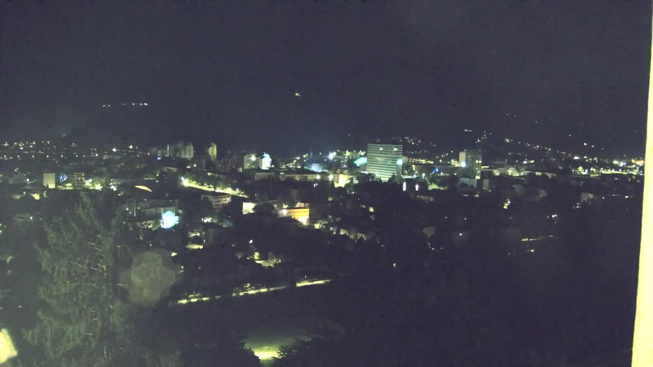Nova Gorica in Gorica: Čudovit Razgled iz Frančiškanskega Samostana Kostanjevica