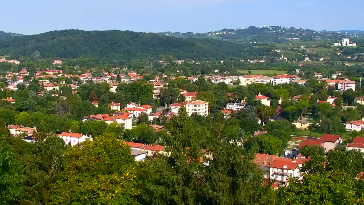 Nova Gorica et Gorizia : Vue Imprenable depuis le Monastère Franciscain de Kostanjevica