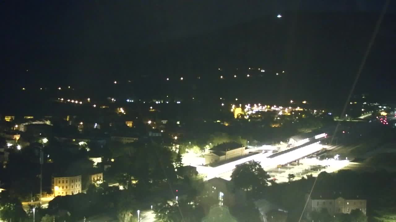 Nova Gorica i Gorica: Prekrasan Pogled iz Franjevačkog Samostana Kostanjevica