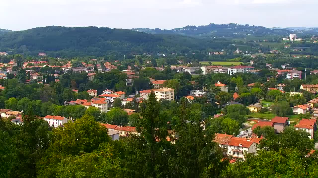 Nova Gorica in Gorica: Čudovit Razgled iz Frančiškanskega Samostana Kostanjevica