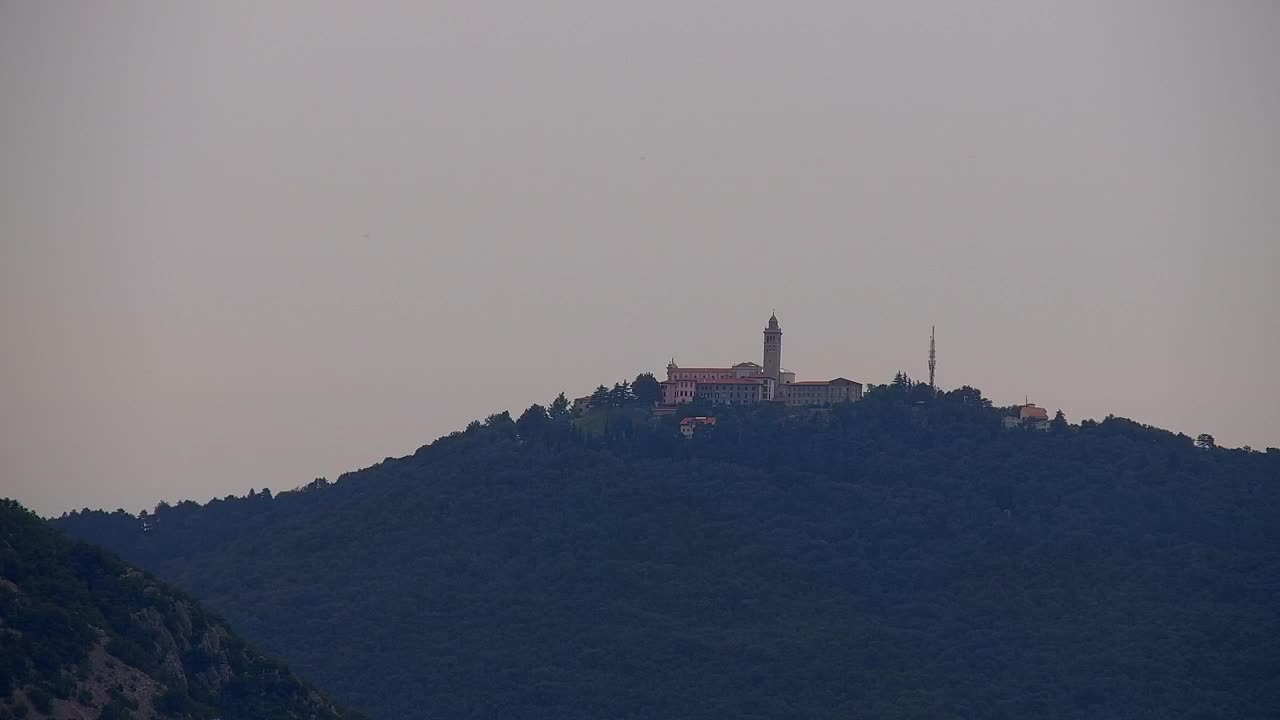 Nova Gorica in Gorica: Čudovit Razgled iz Frančiškanskega Samostana Kostanjevica