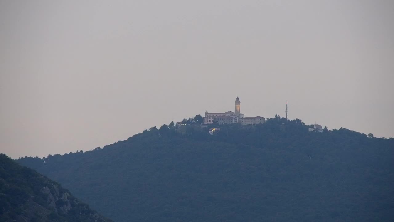 Nova Gorica in Gorica: Čudovit Razgled iz Frančiškanskega Samostana Kostanjevica