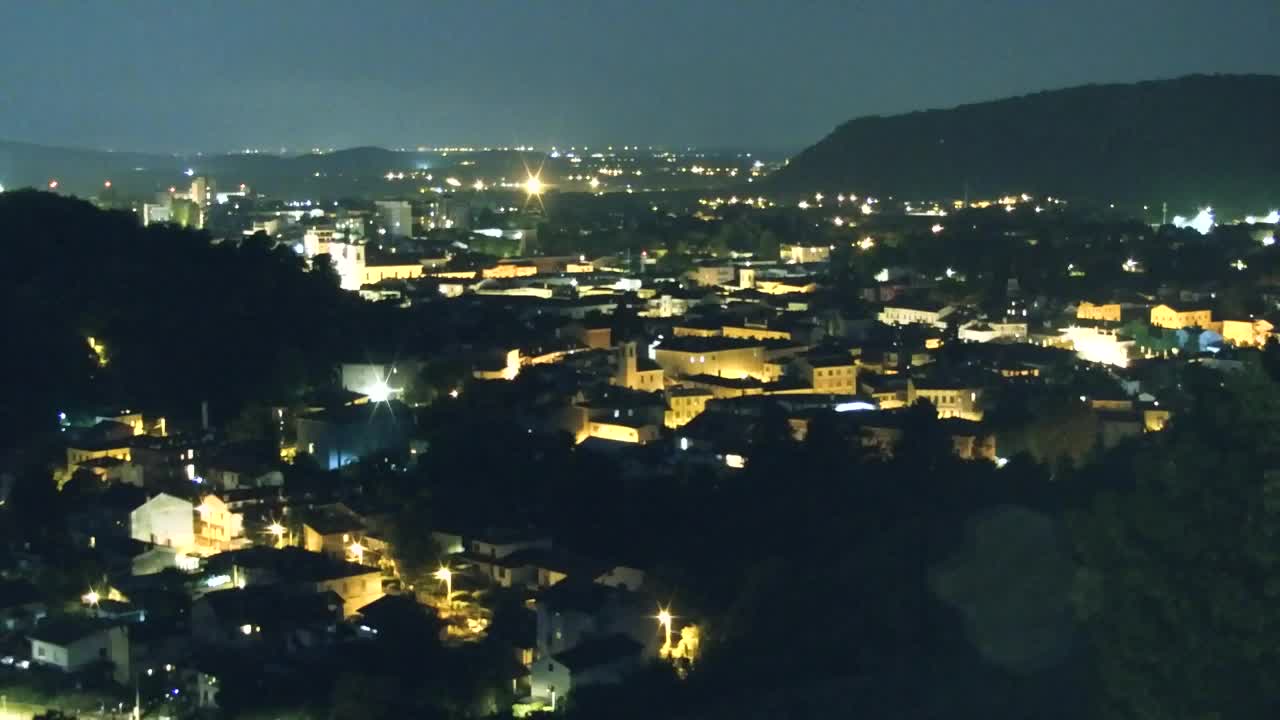 Nova Gorica in Gorica: Čudovit Razgled iz Frančiškanskega Samostana Kostanjevica