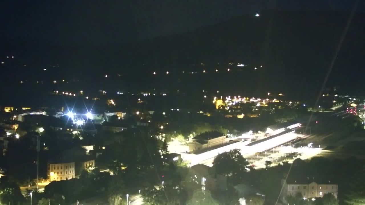 Nova Gorica in Gorica: Čudovit Razgled iz Frančiškanskega Samostana Kostanjevica