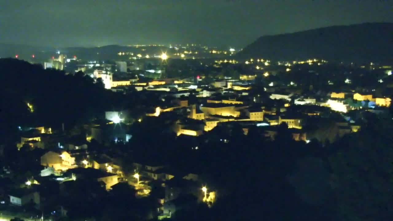 Nova Gorica i Gorica: Prekrasan Pogled iz Franjevačkog Samostana Kostanjevica