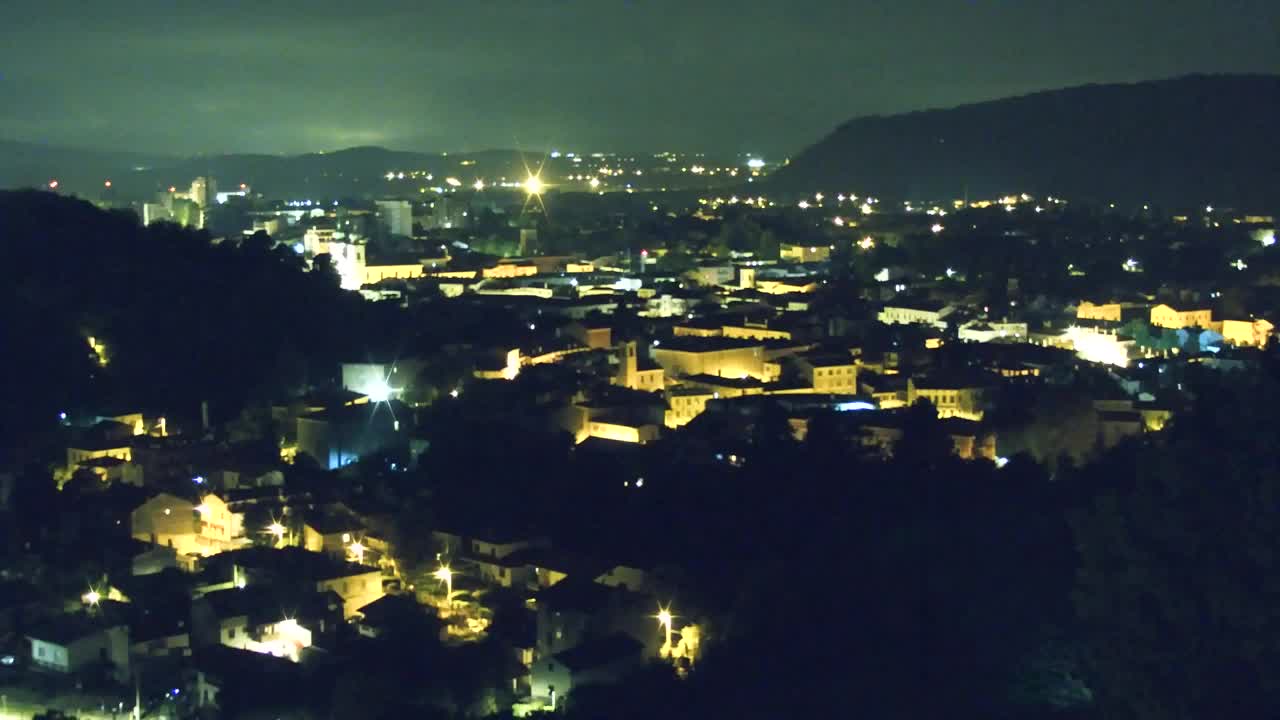 Nova Gorica i Gorica: Prekrasan Pogled iz Franjevačkog Samostana Kostanjevica