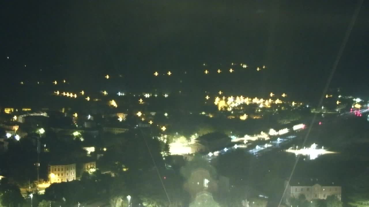 Nova Gorica in Gorica: Čudovit Razgled iz Frančiškanskega Samostana Kostanjevica