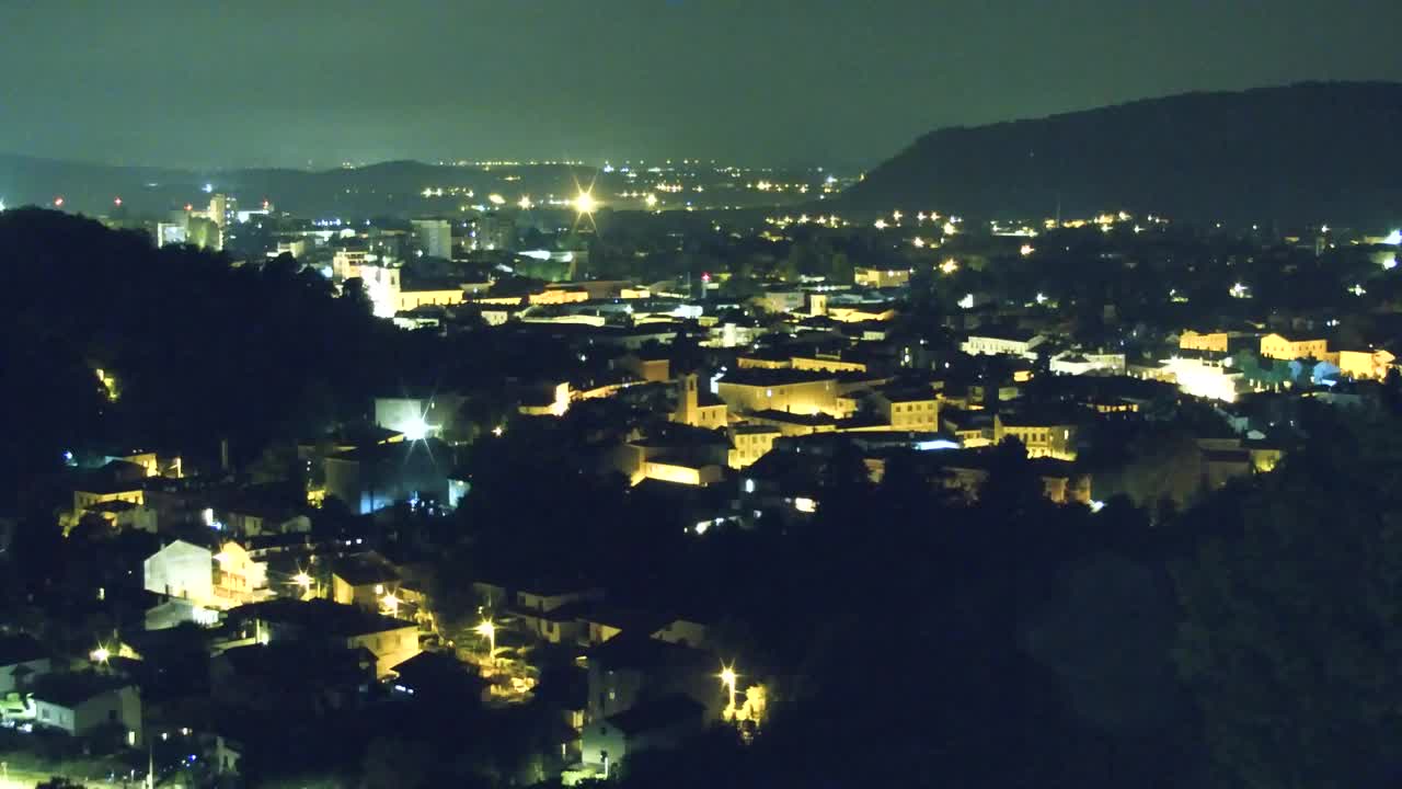 Nova Gorica in Gorica: Čudovit Razgled iz Frančiškanskega Samostana Kostanjevica
