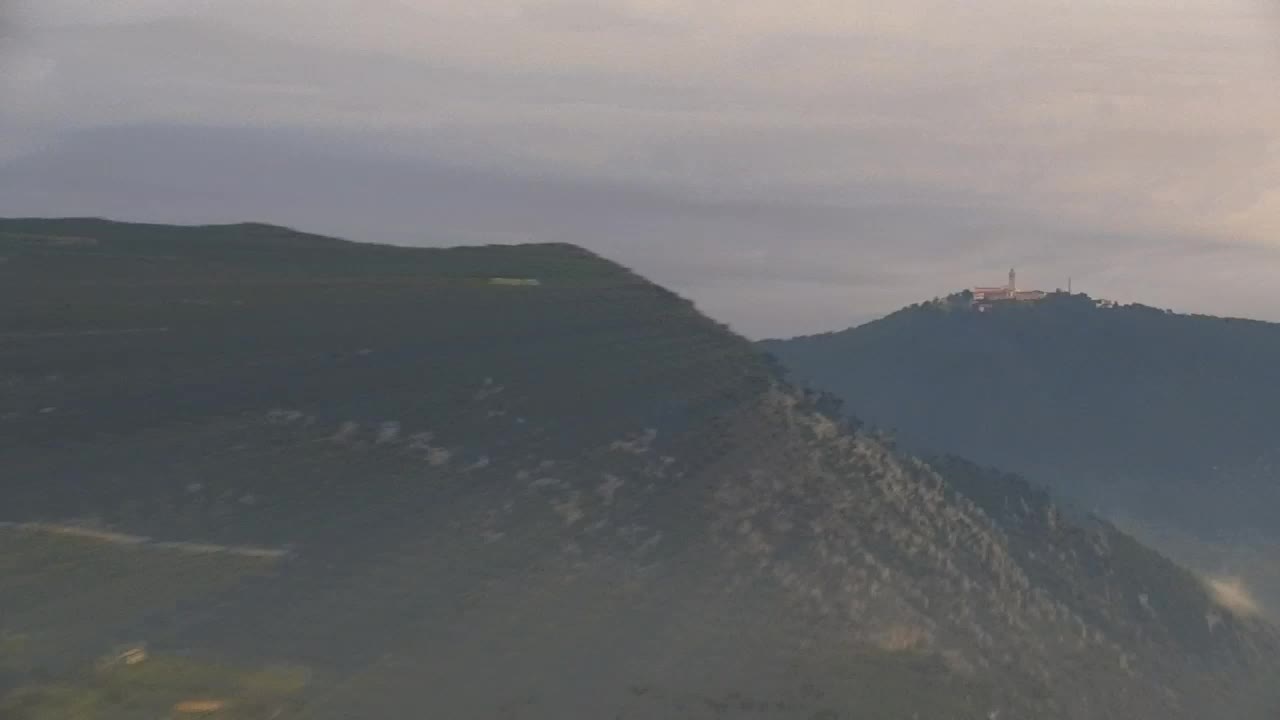 Nova Gorica in Gorica: Čudovit Razgled iz Frančiškanskega Samostana Kostanjevica