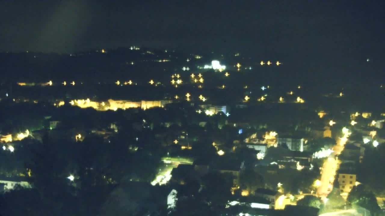 Nova Gorica in Gorica: Čudovit Razgled iz Frančiškanskega Samostana Kostanjevica