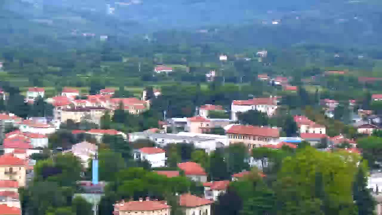 Nova Gorica et Gorizia : Vue Imprenable depuis le Monastère Franciscain de Kostanjevica