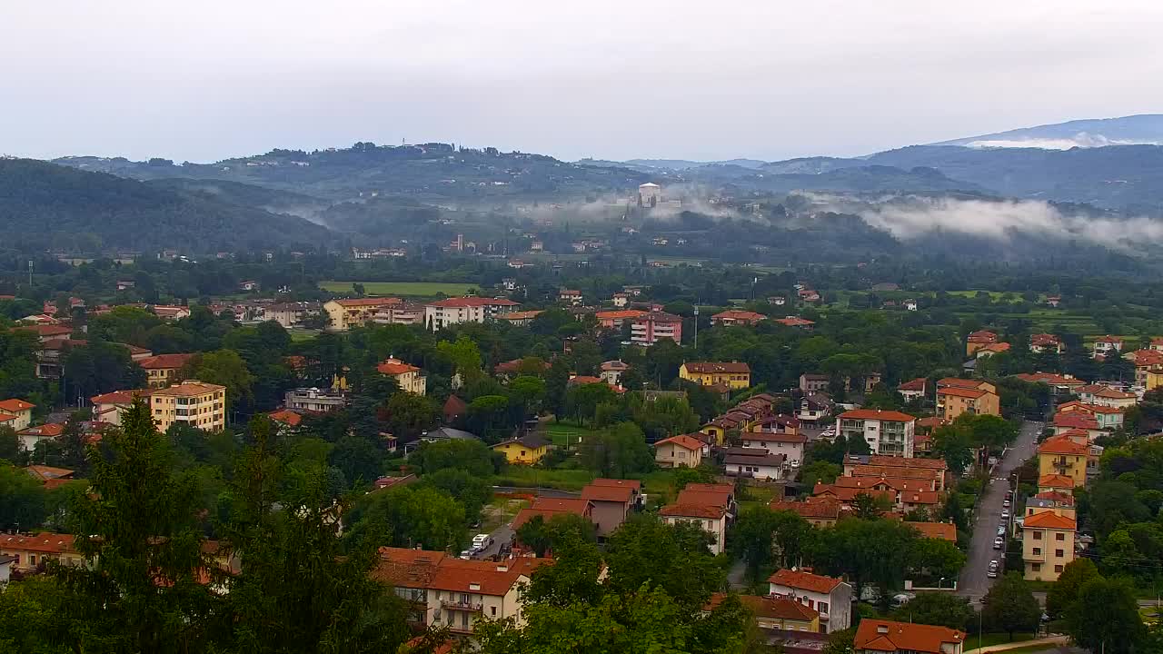 Nova Gorica in Gorica: Čudovit Razgled iz Frančiškanskega Samostana Kostanjevica