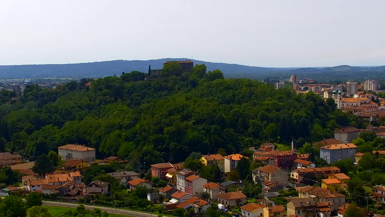 Nova Gorica in Gorica: Čudovit Razgled iz Frančiškanskega Samostana Kostanjevica