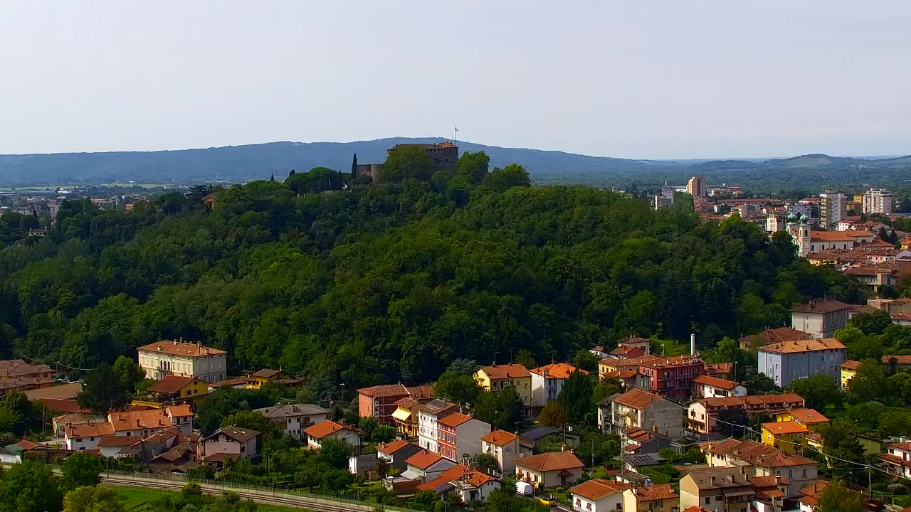 Nova Gorica in Gorica: Čudovit Razgled iz Frančiškanskega Samostana Kostanjevica