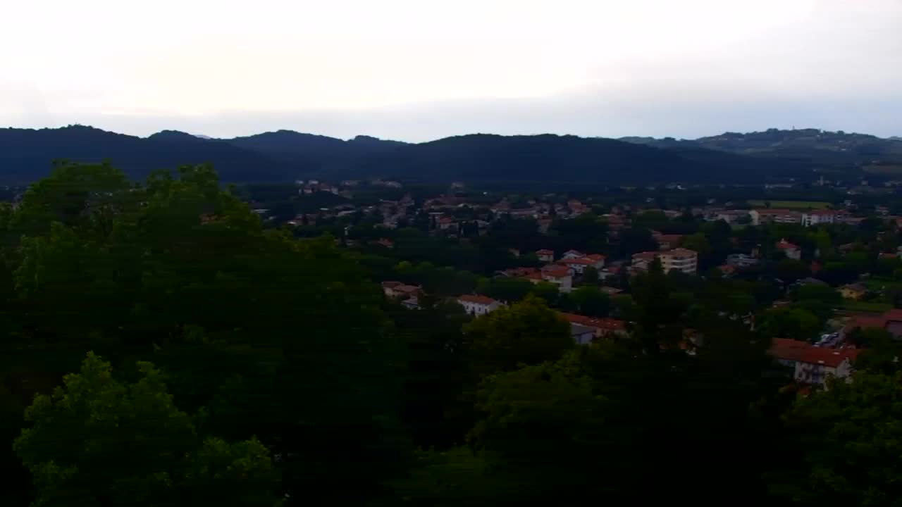 Nova Gorica et Gorizia : Vue Imprenable depuis le Monastère Franciscain de Kostanjevica