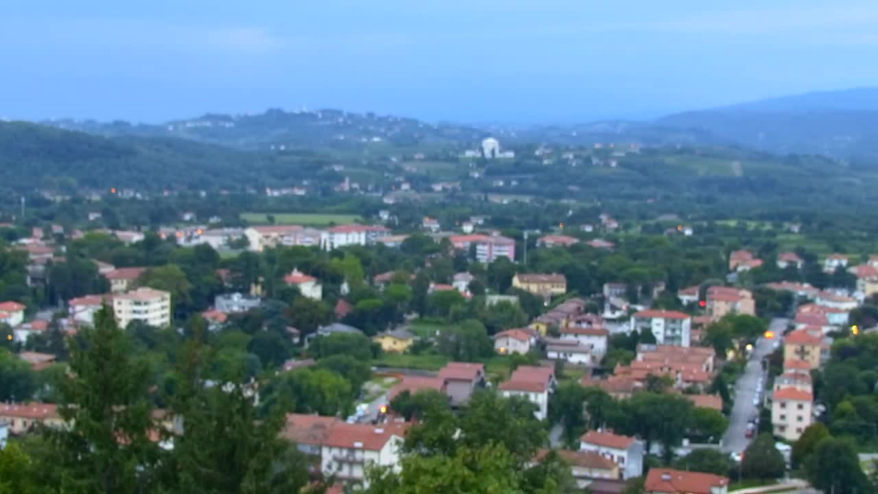 Nova Gorica in Gorica: Čudovit Razgled iz Frančiškanskega Samostana Kostanjevica