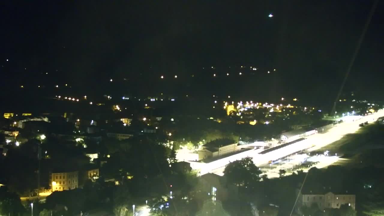 Nova Gorica in Gorica: Čudovit Razgled iz Frančiškanskega Samostana Kostanjevica