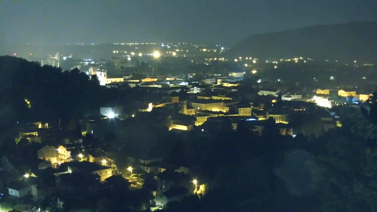 Nova Gorica in Gorica: Čudovit Razgled iz Frančiškanskega Samostana Kostanjevica