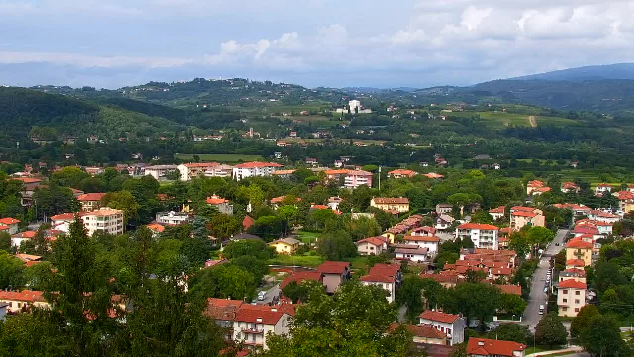 Nova Gorica et Gorizia : Vue Imprenable depuis le Monastère Franciscain de Kostanjevica
