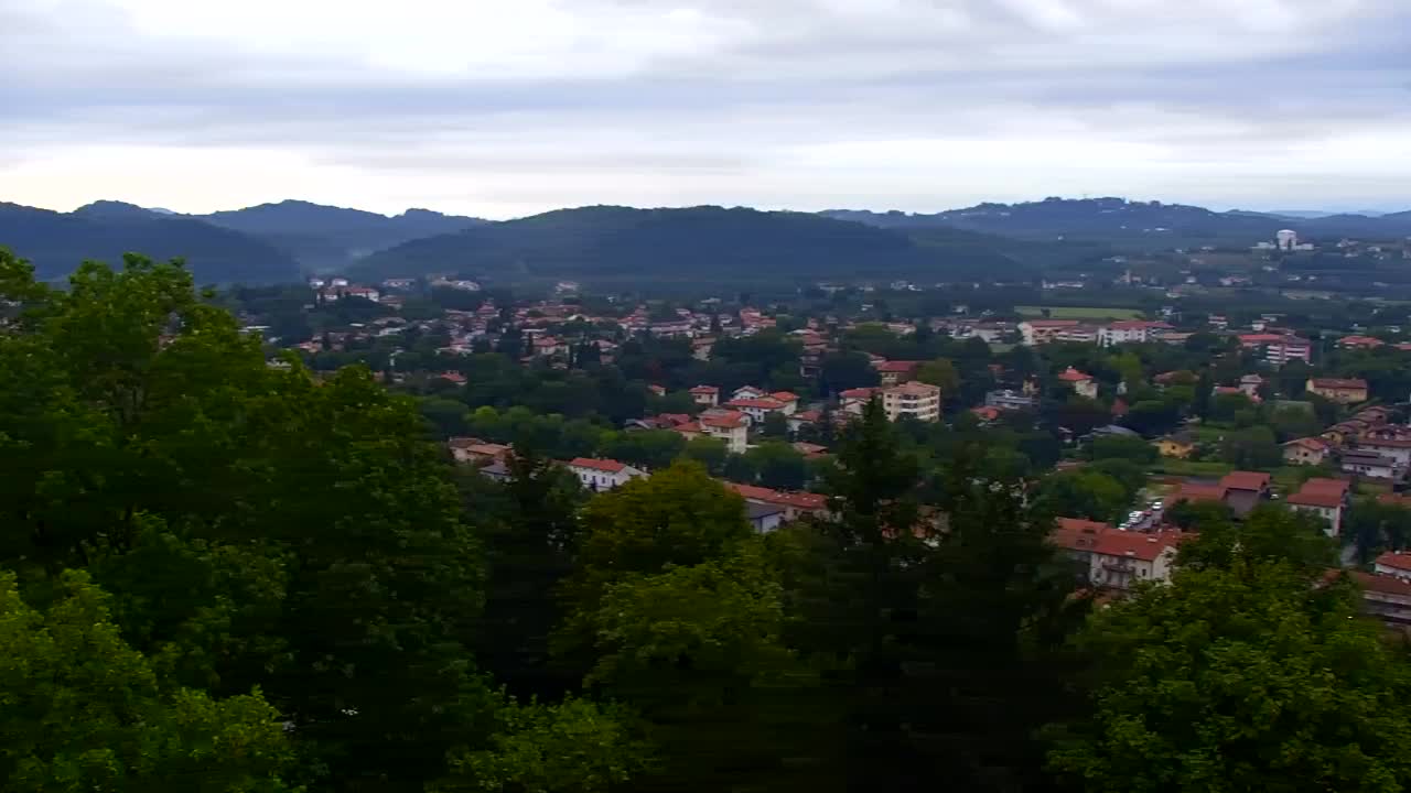 Nova Gorica in Gorica: Čudovit Razgled iz Frančiškanskega Samostana Kostanjevica